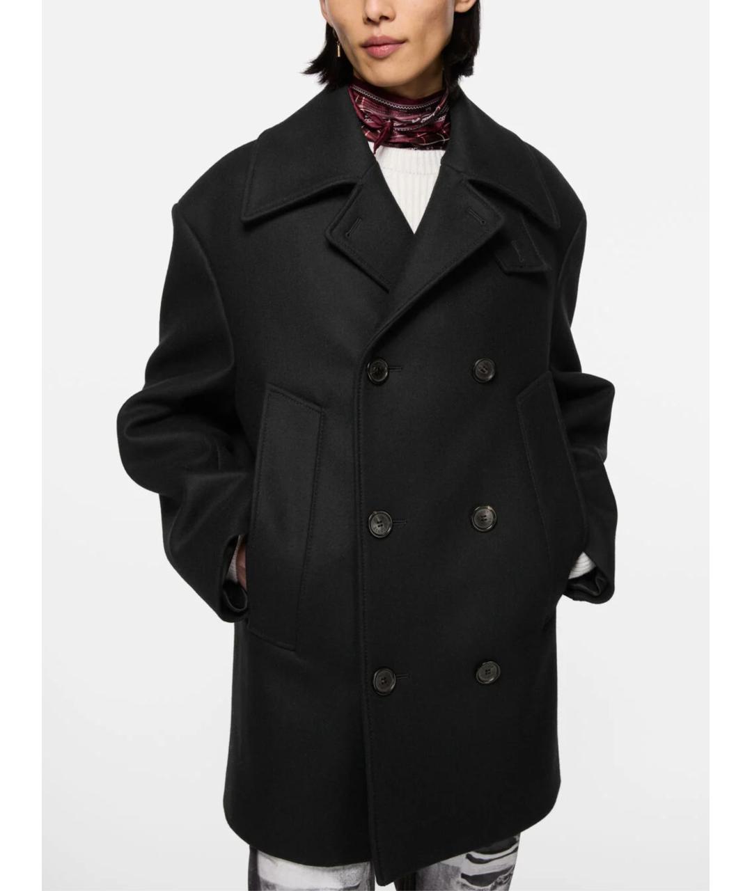 ACNE STUDIOS Черное пальто, фото 3