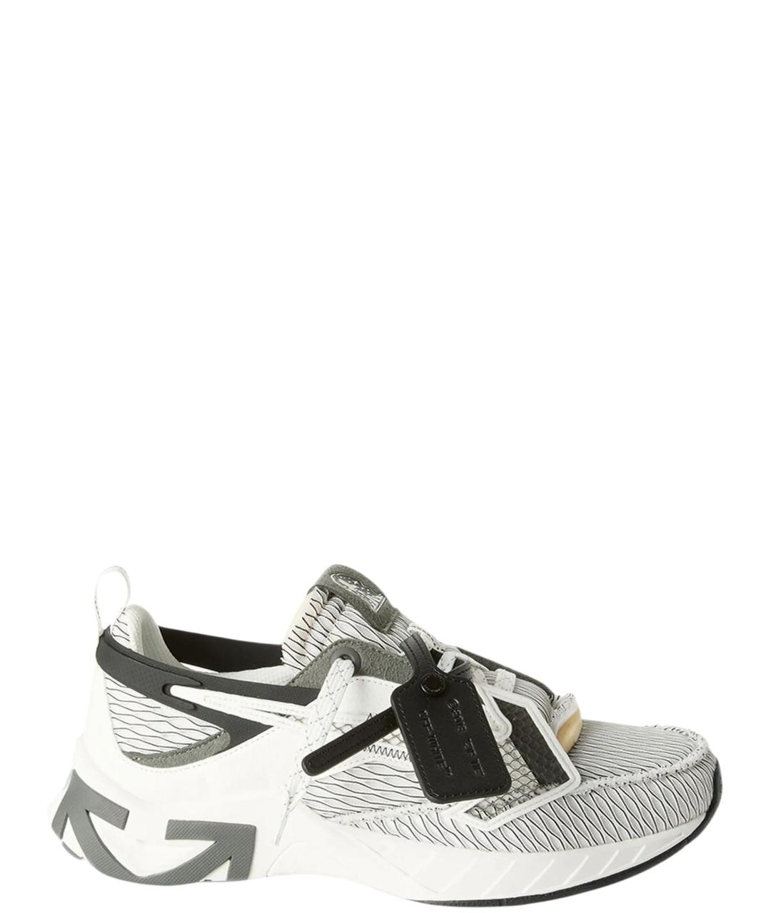 OFF-WHITE Мульти синтетические низкие кроссовки / кеды, фото 5