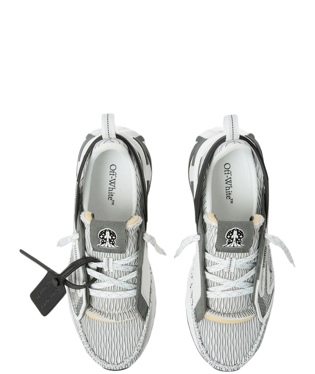 OFF-WHITE Мульти синтетические низкие кроссовки / кеды, фото 3