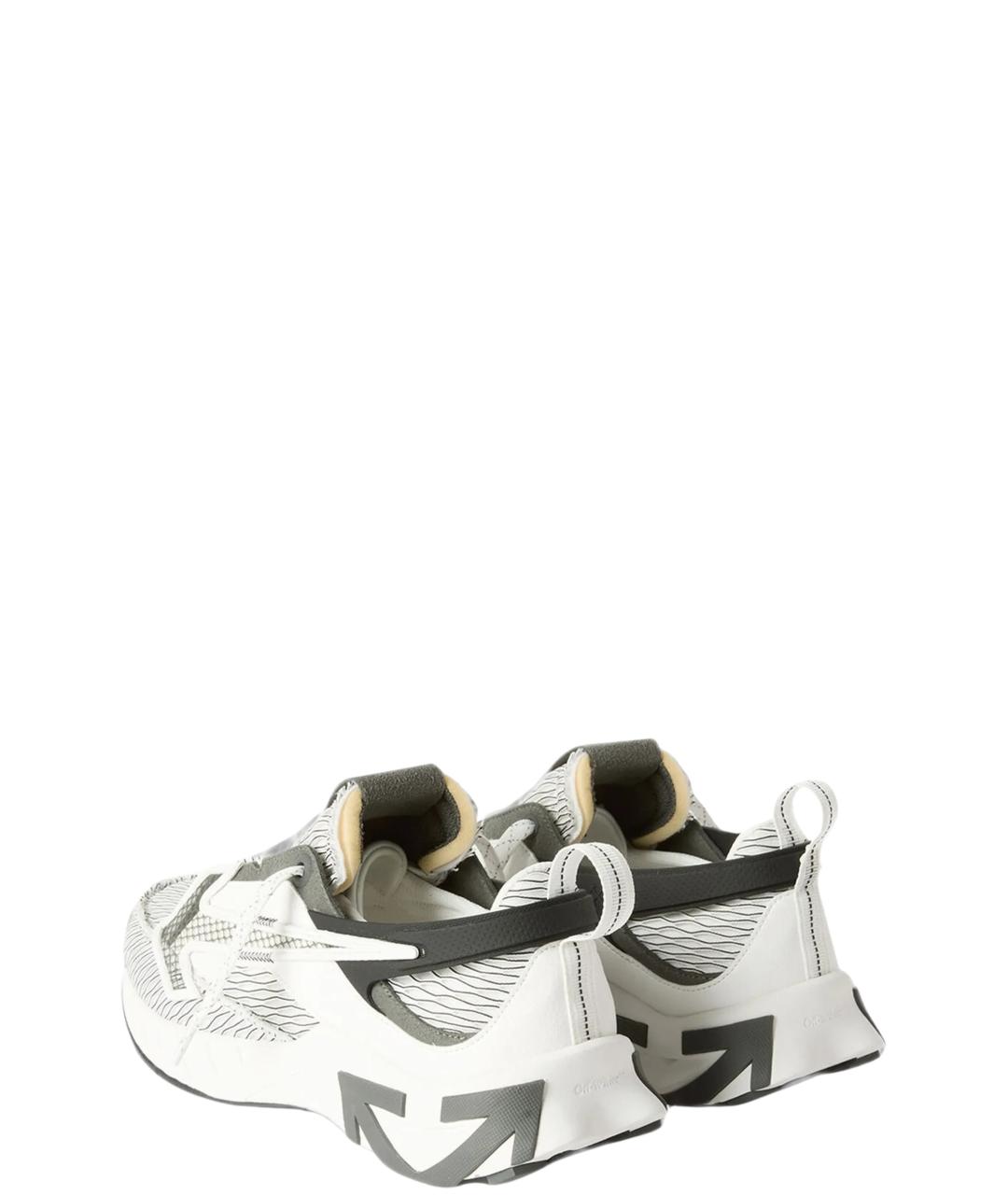 OFF-WHITE Мульти синтетические низкие кроссовки / кеды, фото 4