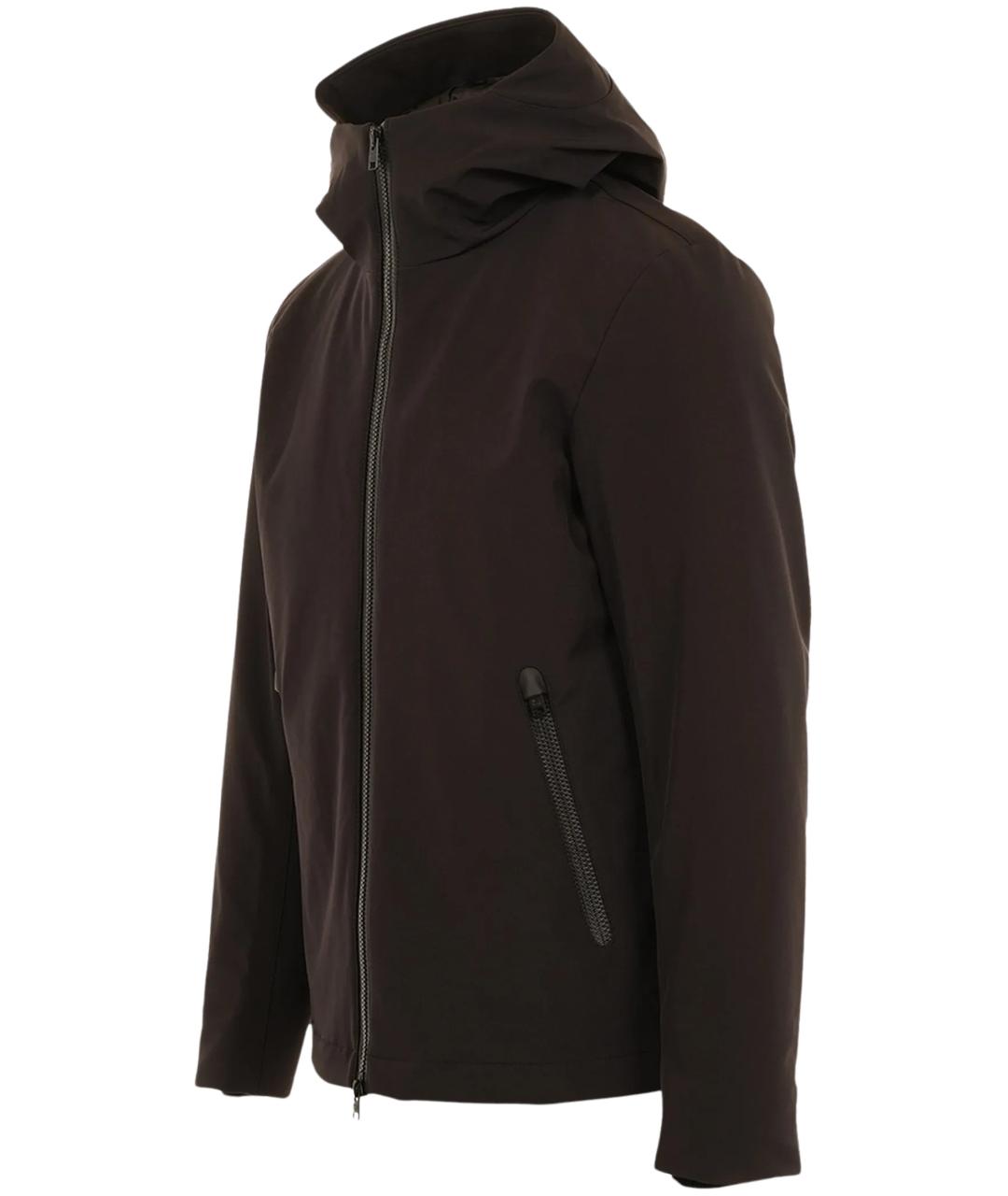 WOOLRICH Черная полиамидовая куртка, фото 3
