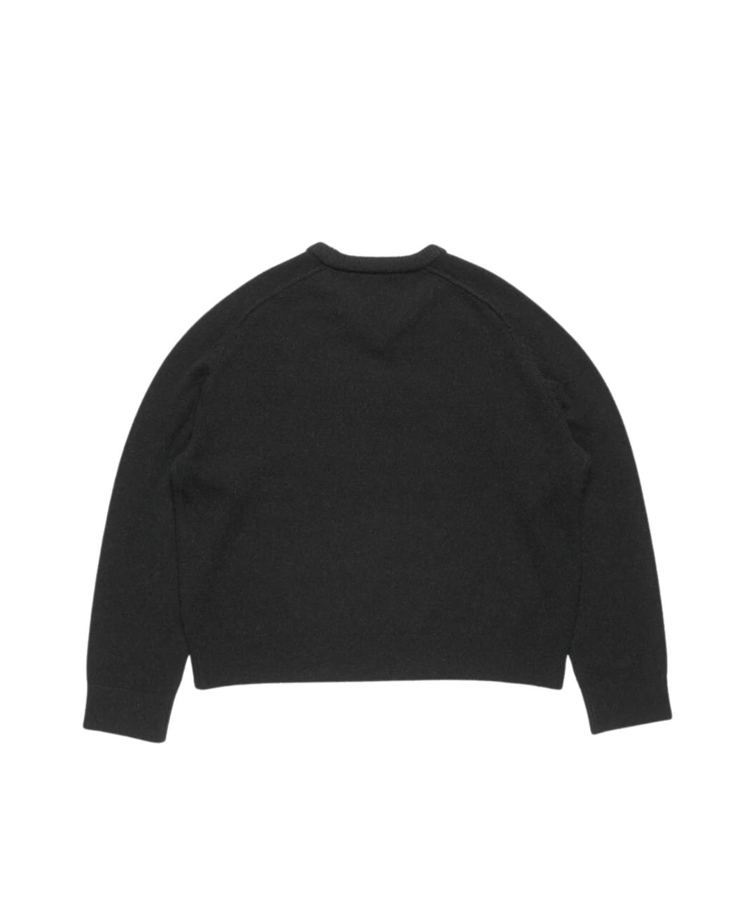 ACNE STUDIOS Черный шерстяной джемпер / свитер, фото 2