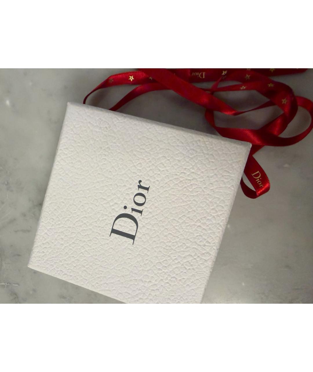 CHRISTIAN DIOR Антрацитовая металлическая подвеска, фото 3