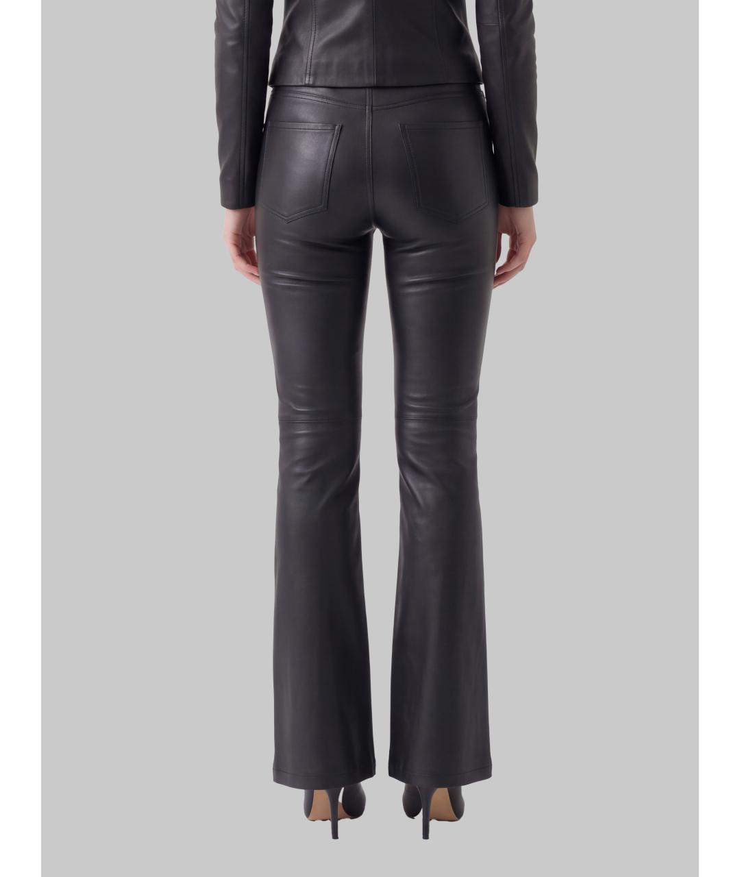 GUCCI Черная кожаная куртка, фото 4