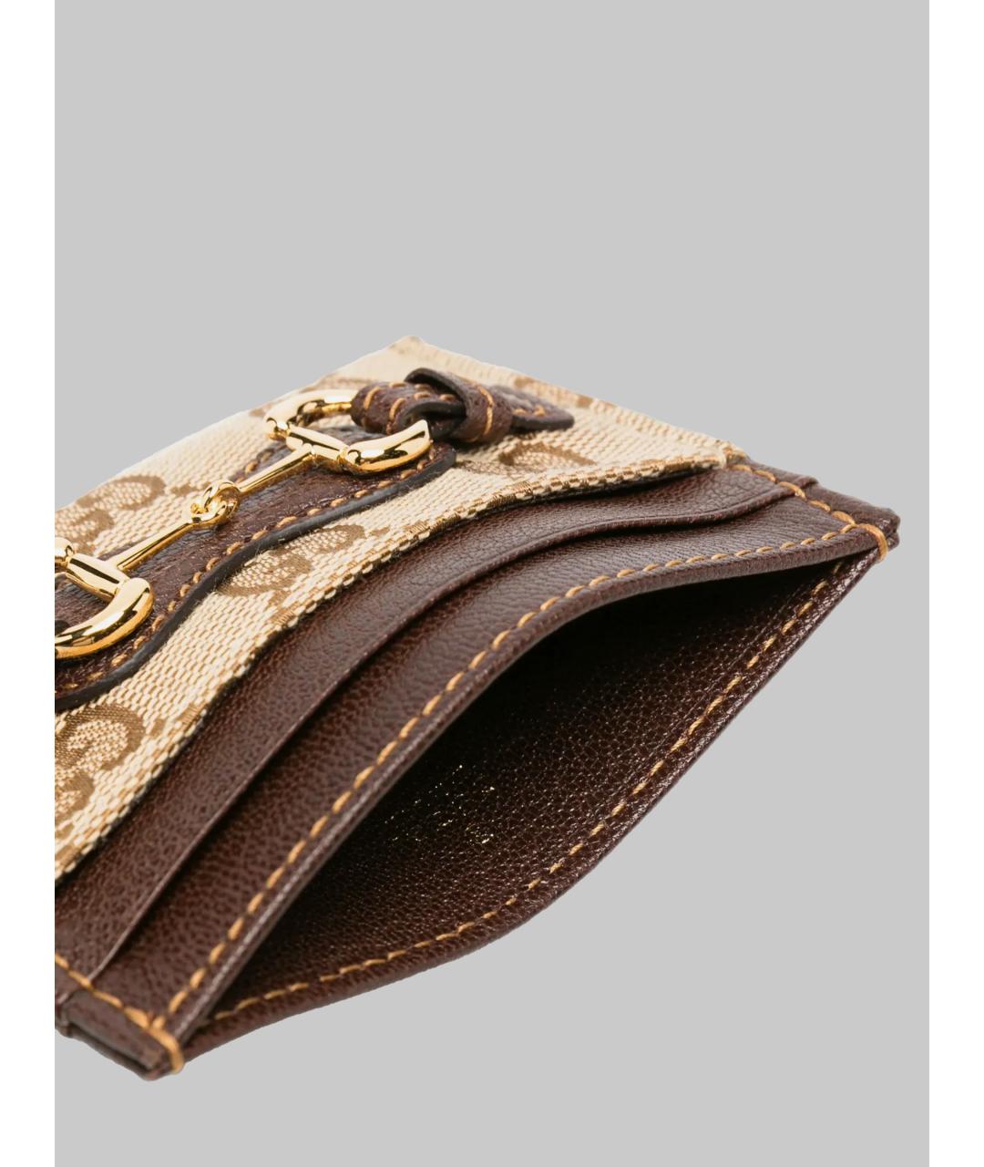 GUCCI Бежевый кардхолдер, фото 3
