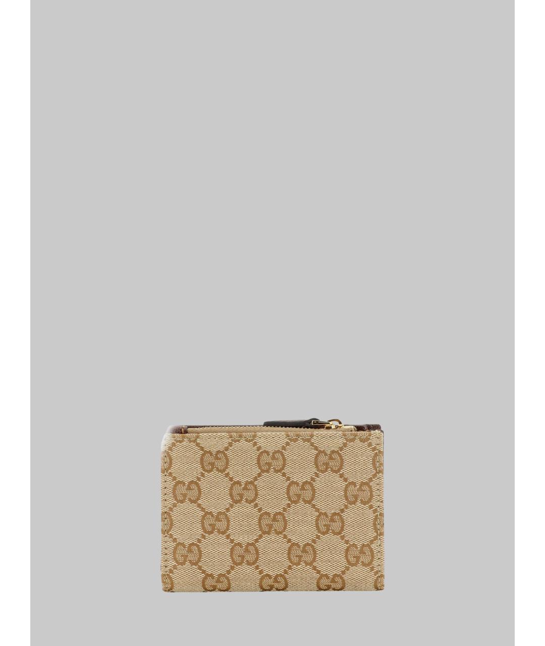 GUCCI Бежевый кошелек, фото 3