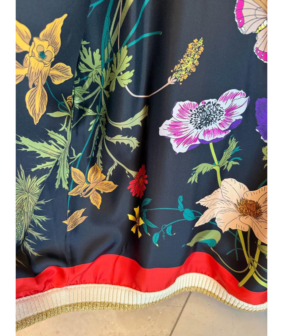 GUCCI Черный шерстяной костюм с юбками, фото 6