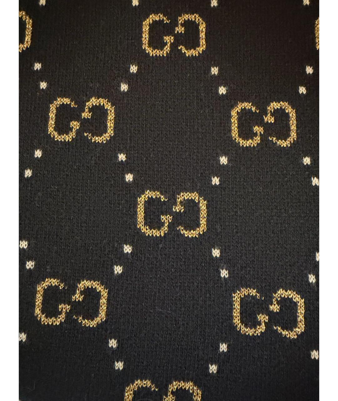 GUCCI Черный шерстяной костюм с юбками, фото 4