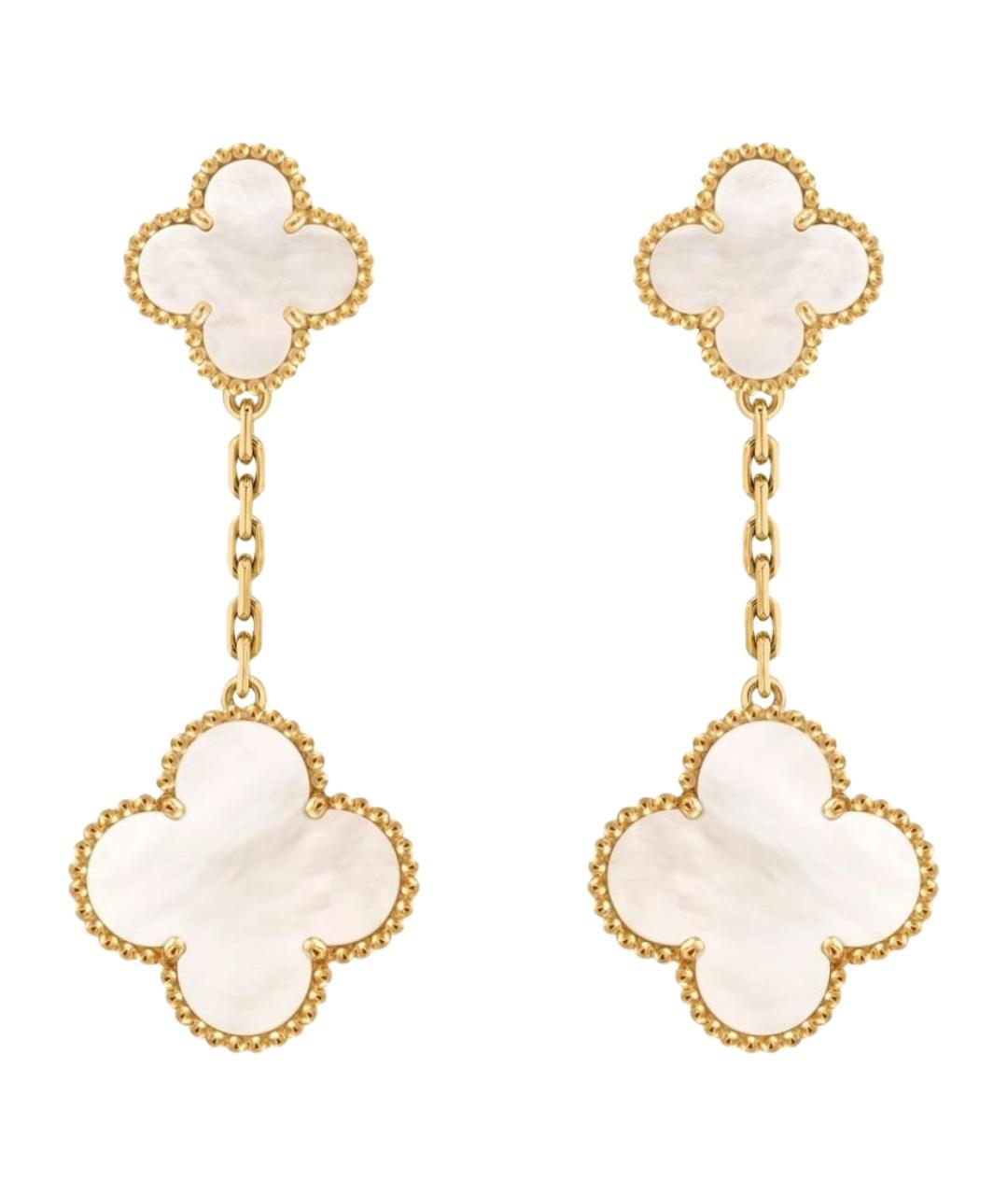 VAN CLEEF & ARPELS Золотые серьги из желтого золота, фото 1