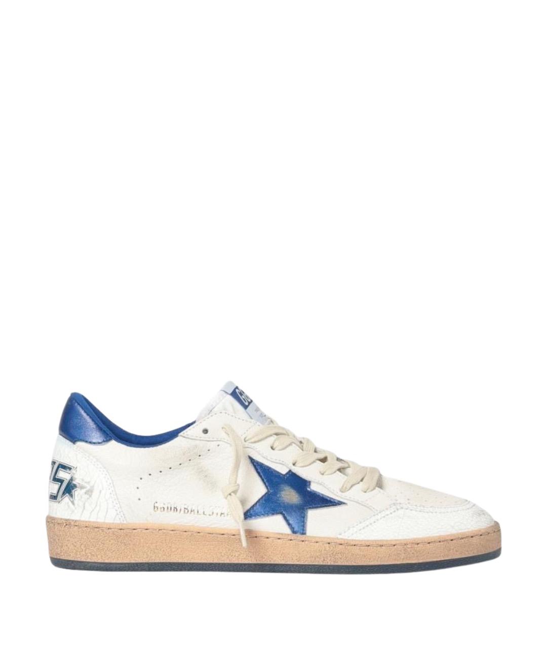 GOLDEN GOOSE Белые низкие кроссовки / кеды, фото 1