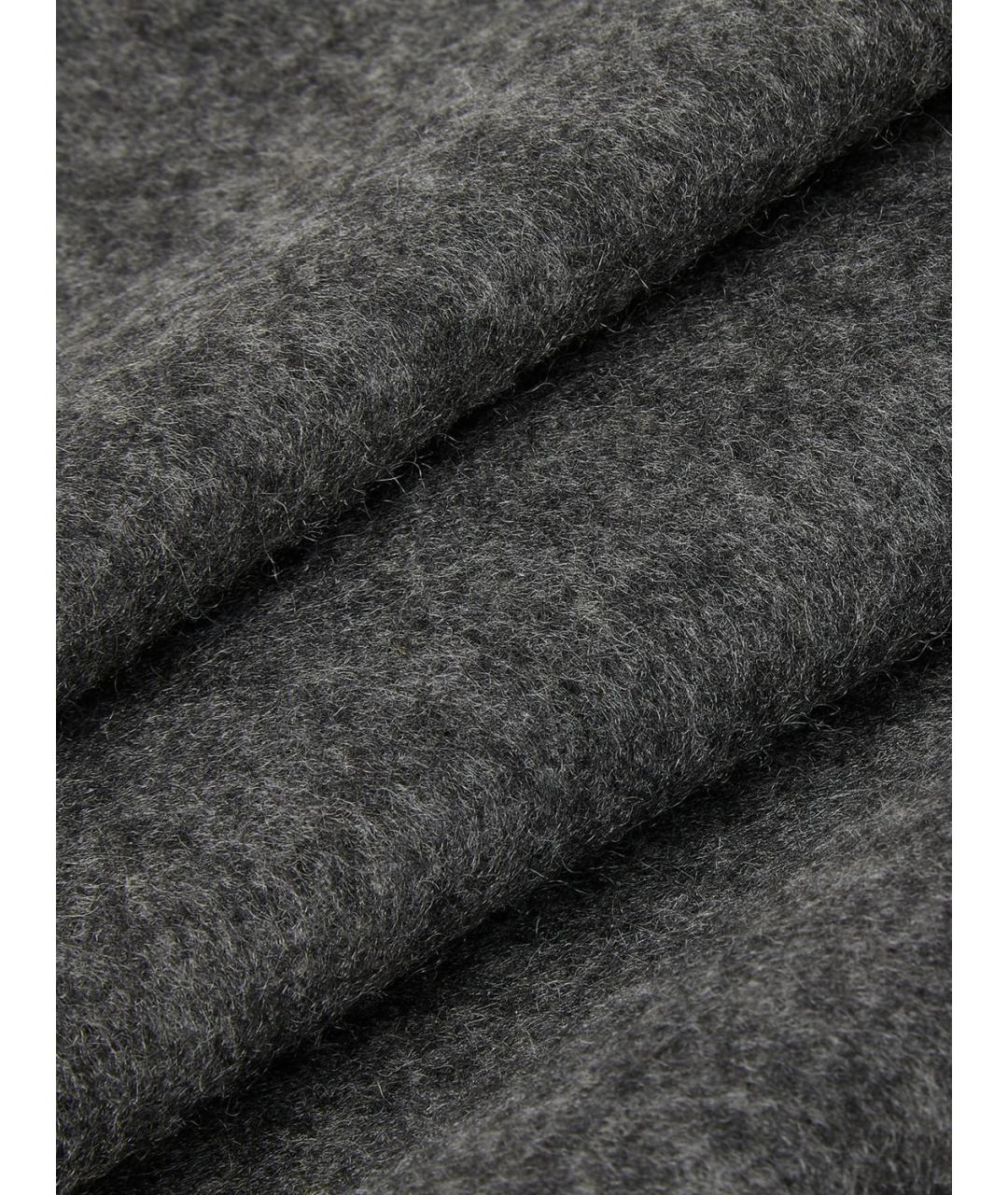 FENDI Серый шарф, фото 3