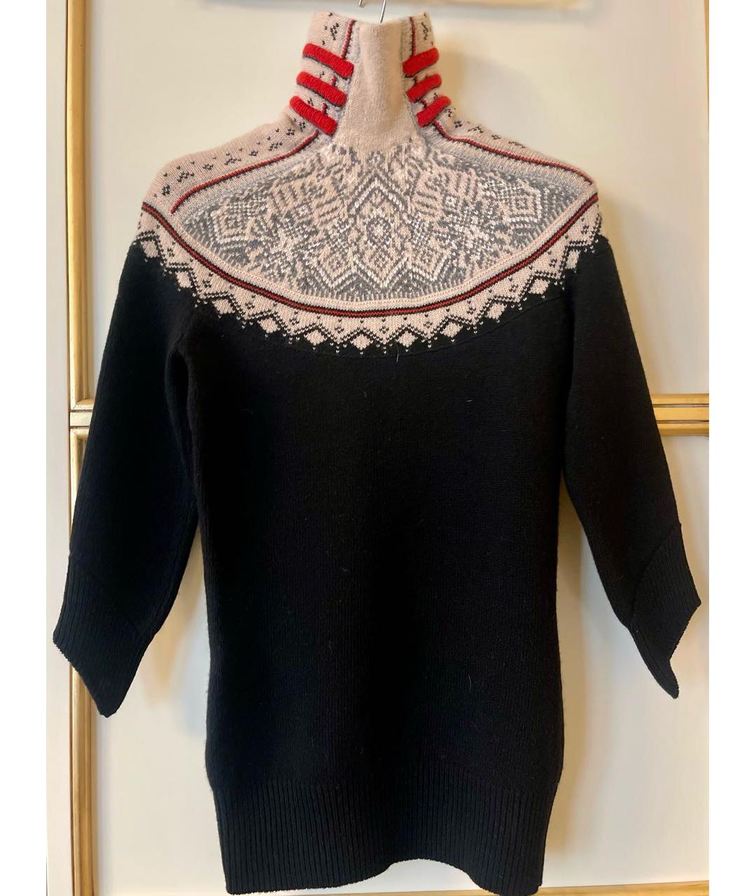 GIVENCHY Черный шерстяной джемпер / свитер, фото 7