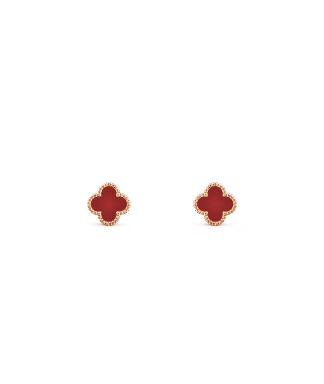 VAN CLEEF & ARPELS Золотые серьги из розового золота, фото 3