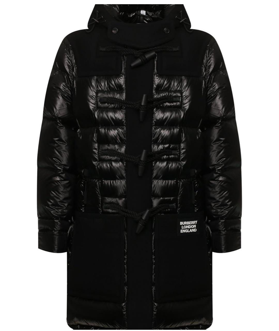 BURBERRY Черный пуховик, фото 9