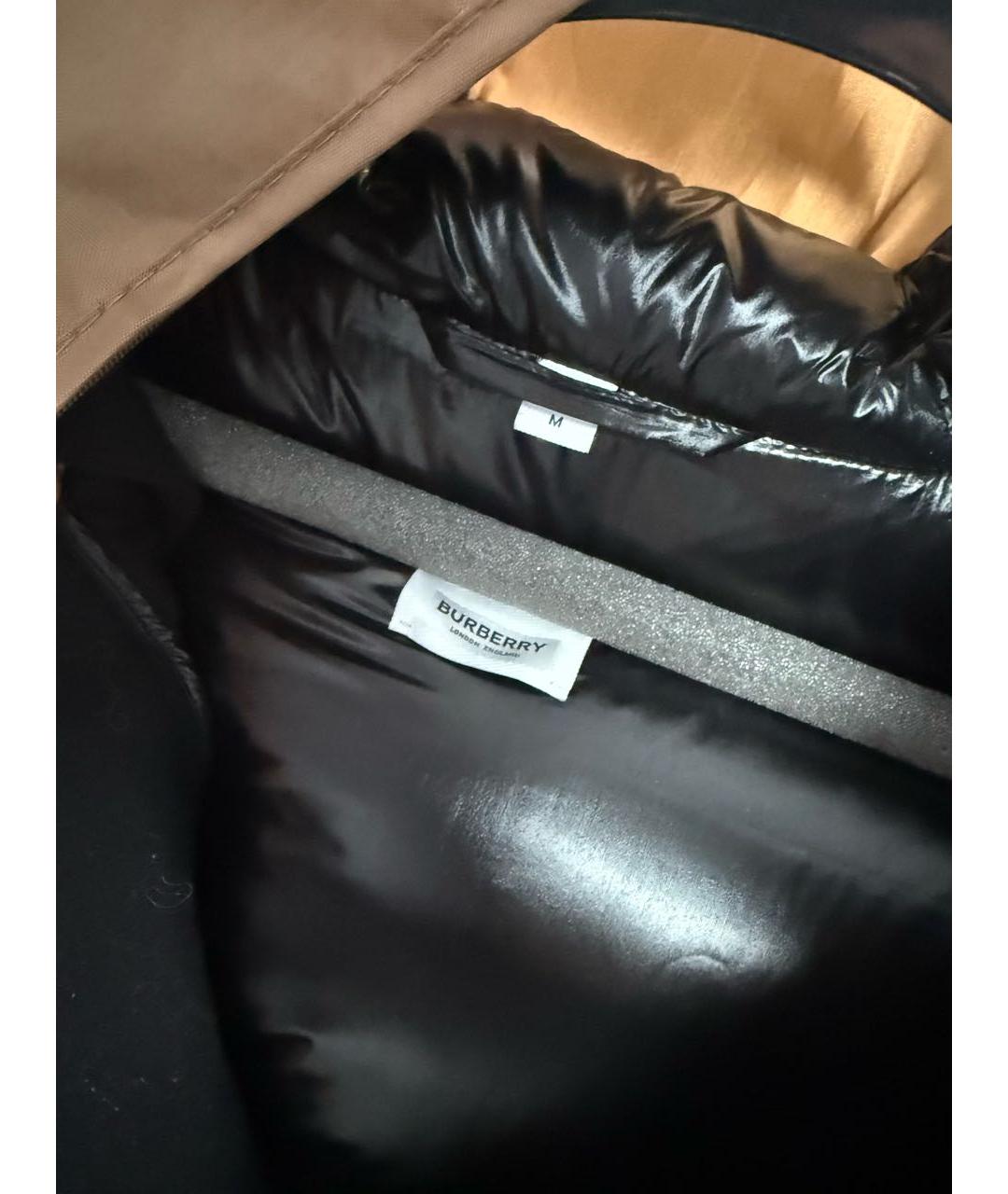 BURBERRY Черный пуховик, фото 7
