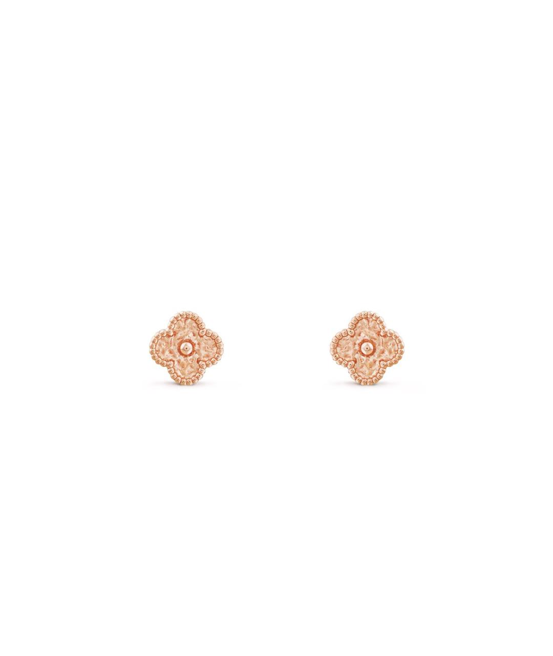 VAN CLEEF & ARPELS Золотые серьги из розового золота, фото 3
