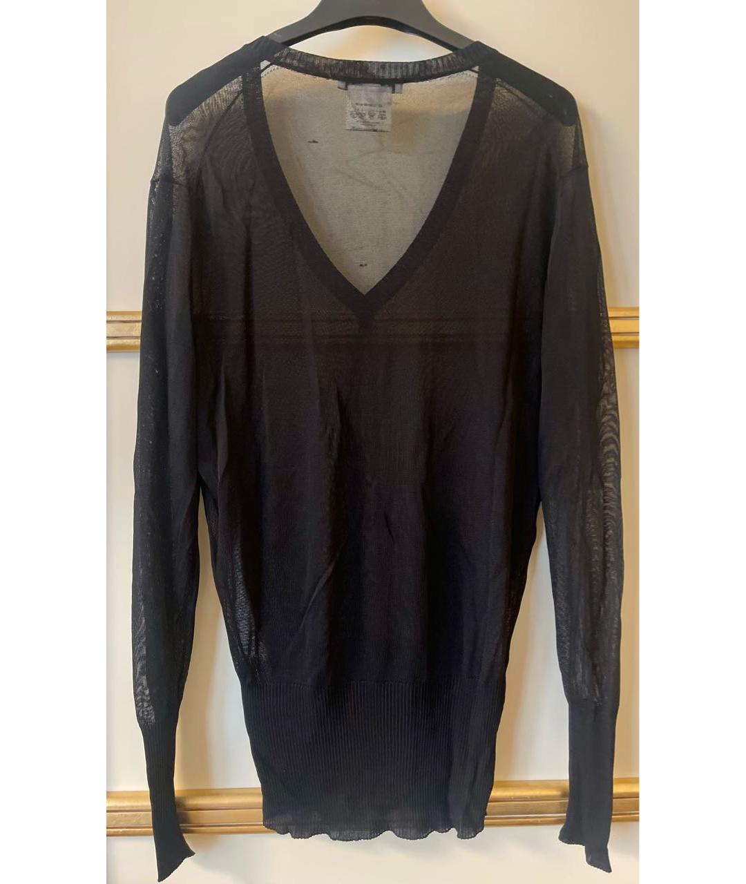GIVENCHY Черный вискозный джемпер / свитер, фото 2
