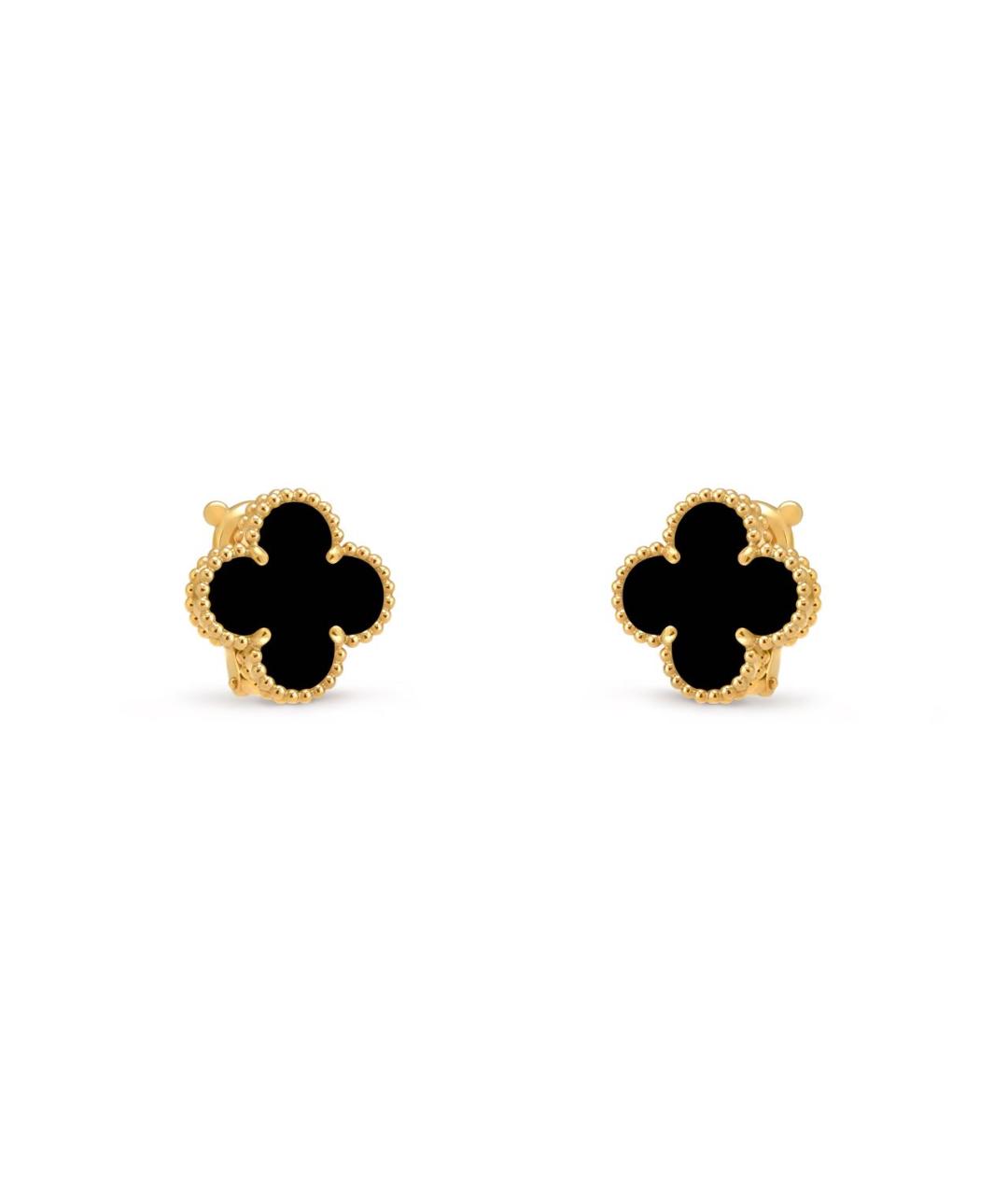 VAN CLEEF & ARPELS Золотые серьги из желтого золота, фото 2