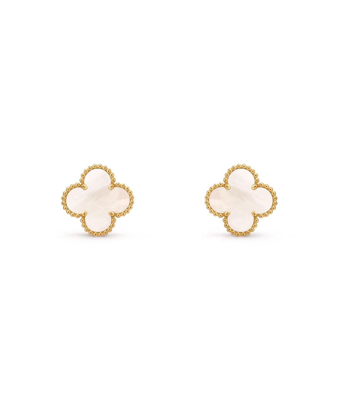 VAN CLEEF & ARPELS Золотые серьги из желтого золота, фото 5