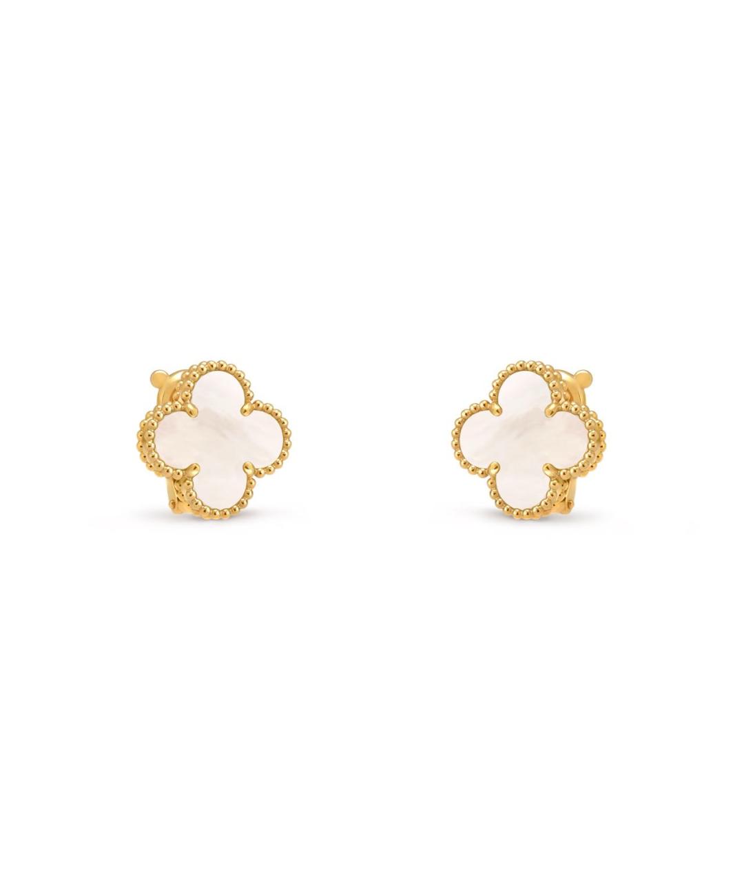 VAN CLEEF & ARPELS Золотые серьги из желтого золота, фото 2