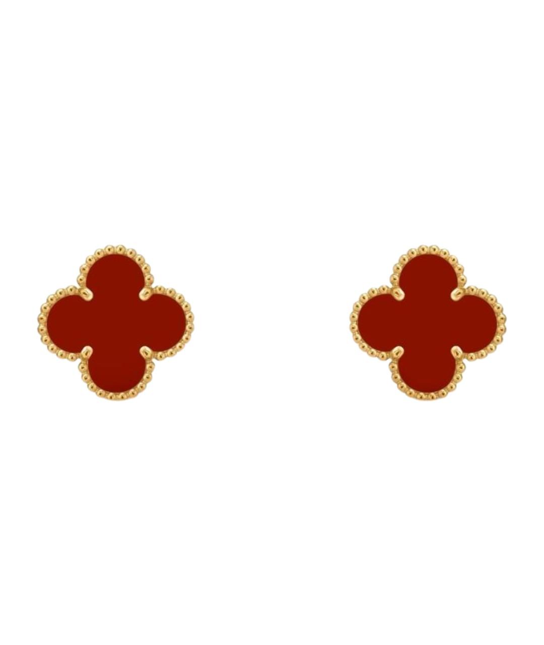 VAN CLEEF & ARPELS Золотые серьги из желтого золота, фото 1
