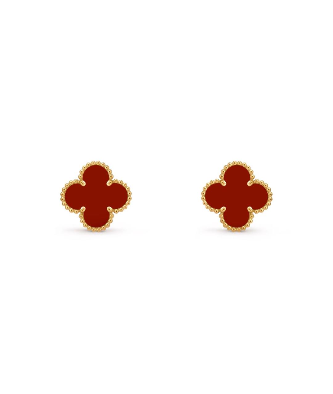 VAN CLEEF & ARPELS Золотые серьги из желтого золота, фото 5