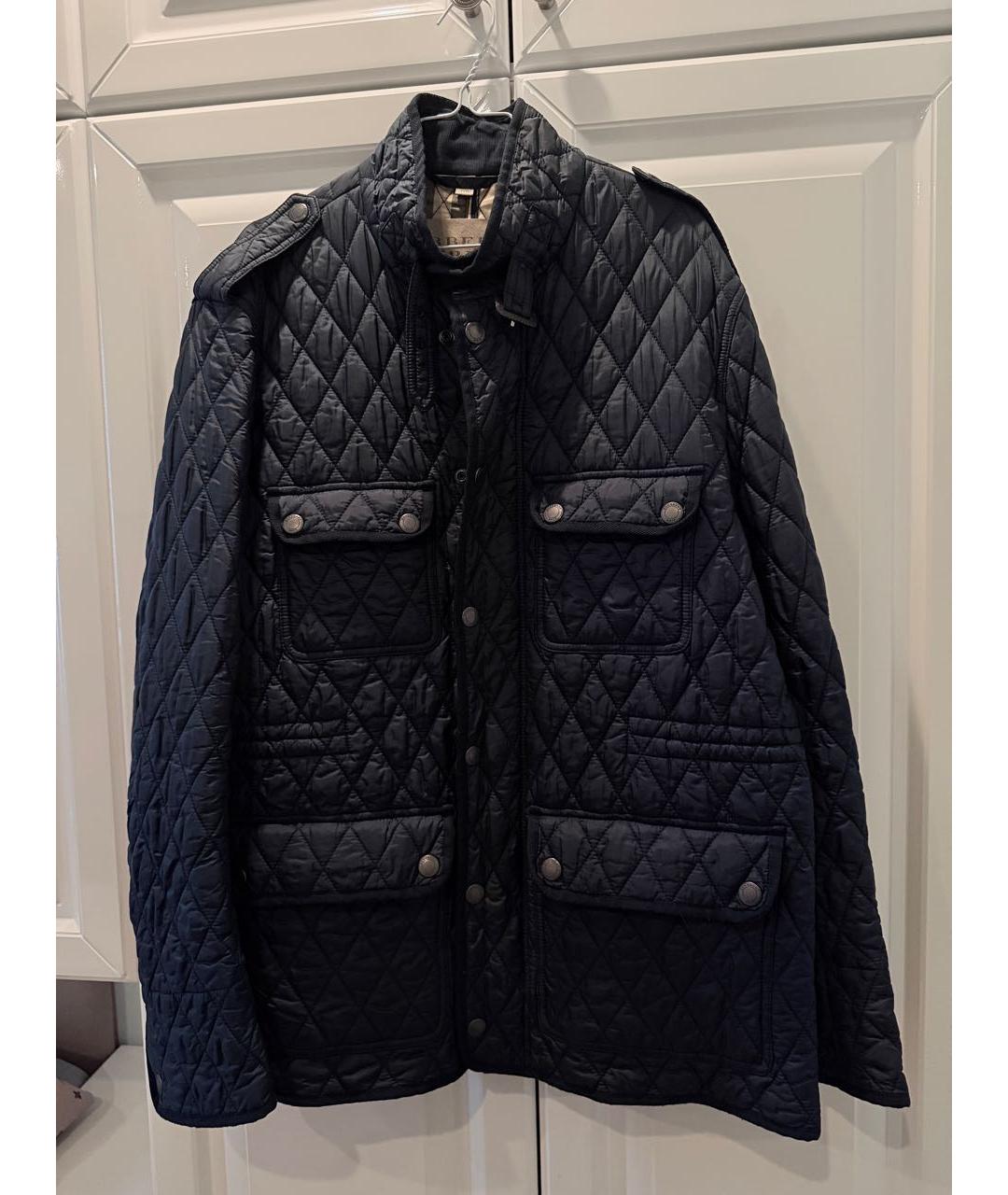 BURBERRY Темно-синяя куртка, фото 6