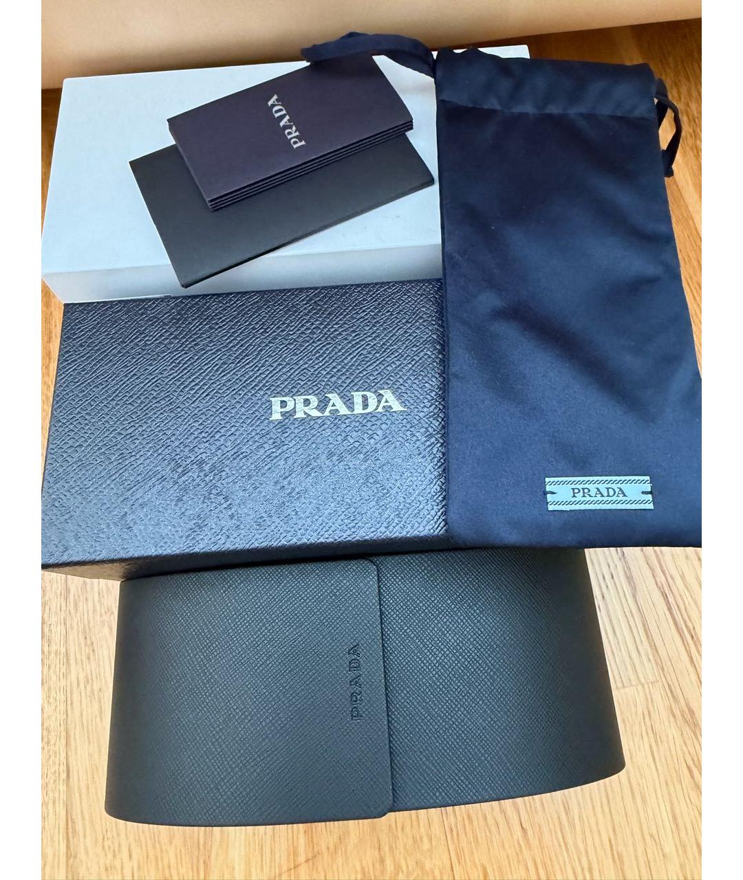 PRADA Пластиковые солнцезащитные очки, фото 4