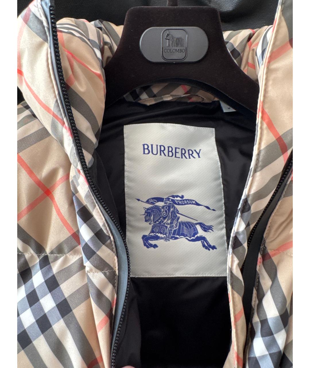 BURBERRY Бежевая куртка, фото 3