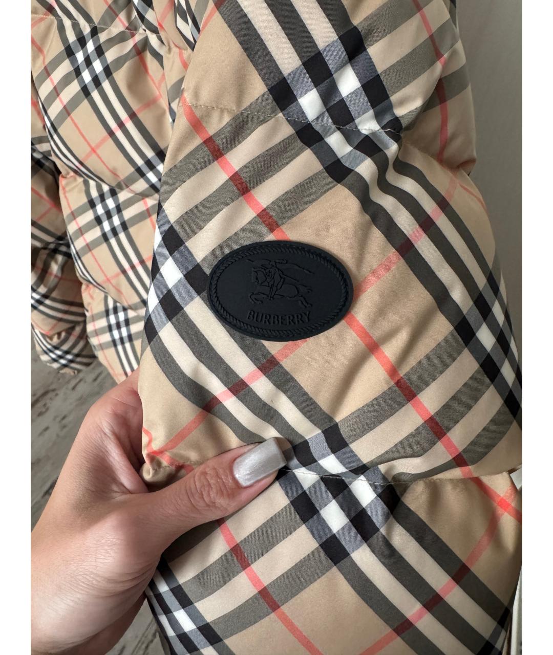 BURBERRY Бежевая куртка, фото 5