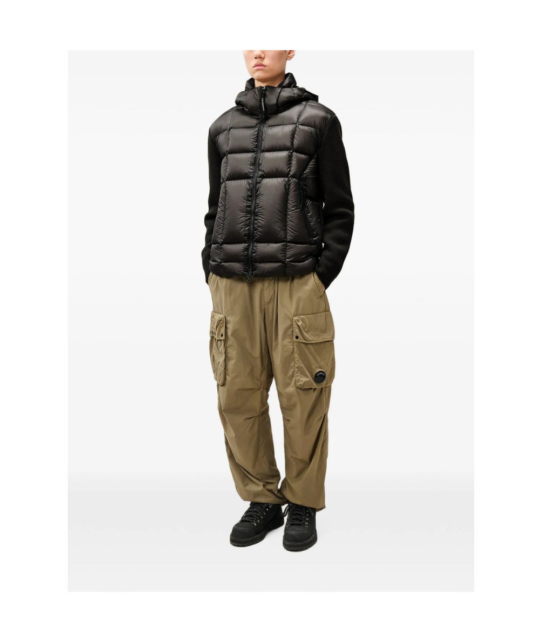 CP COMPANY Черная полиамидовая куртка, фото 2