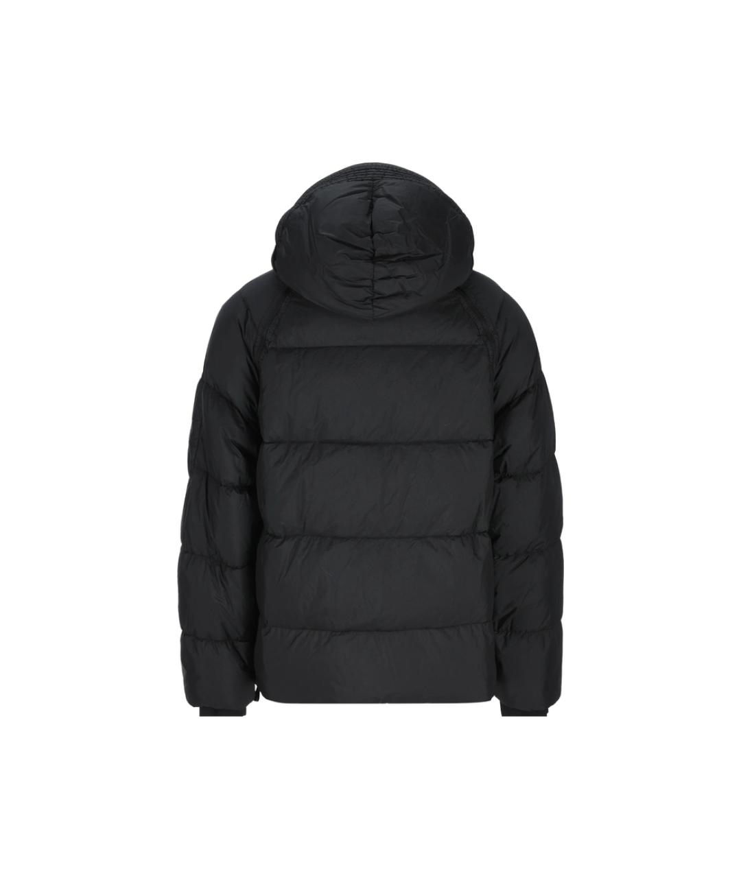 CP COMPANY Черный полиэстеровый пуховик, фото 3
