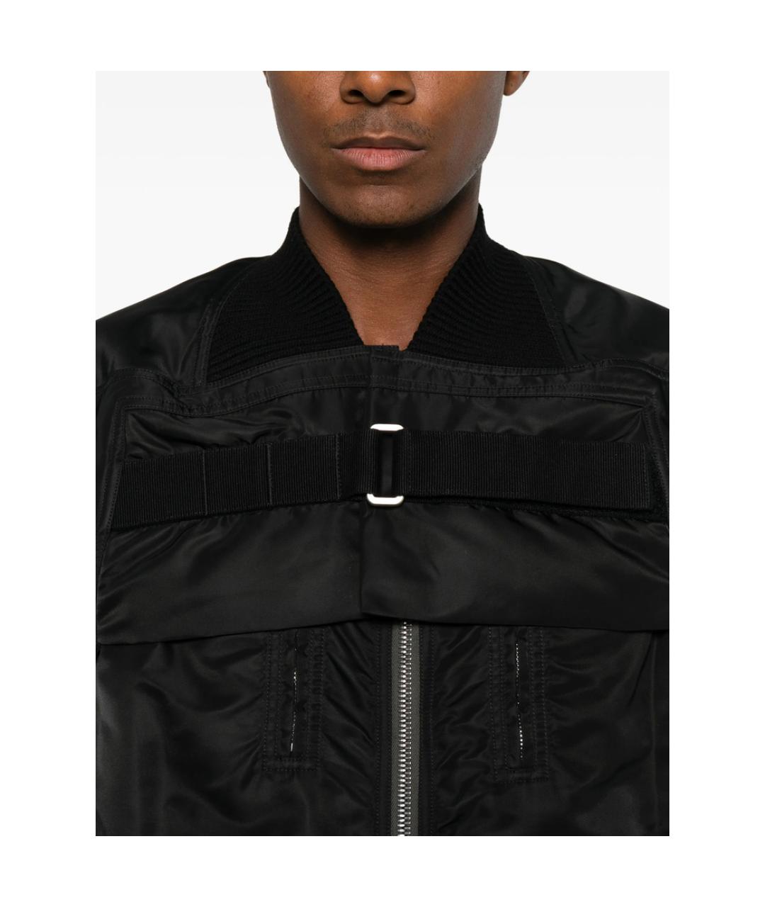 RICK OWENS Черная куртка, фото 4