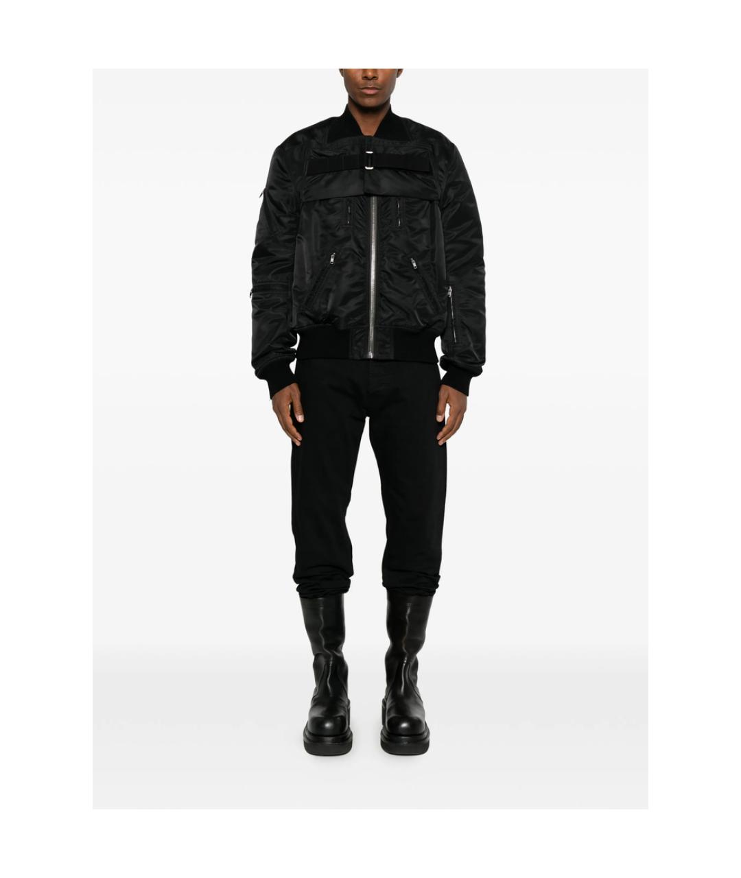 RICK OWENS Черная куртка, фото 2