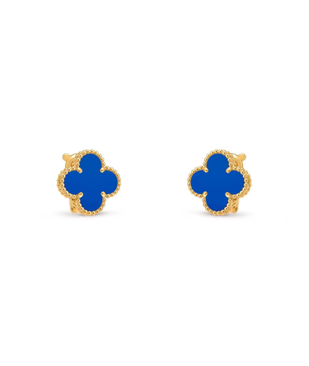 VAN CLEEF & ARPELS Золотые серьги из желтого золота, фото 2