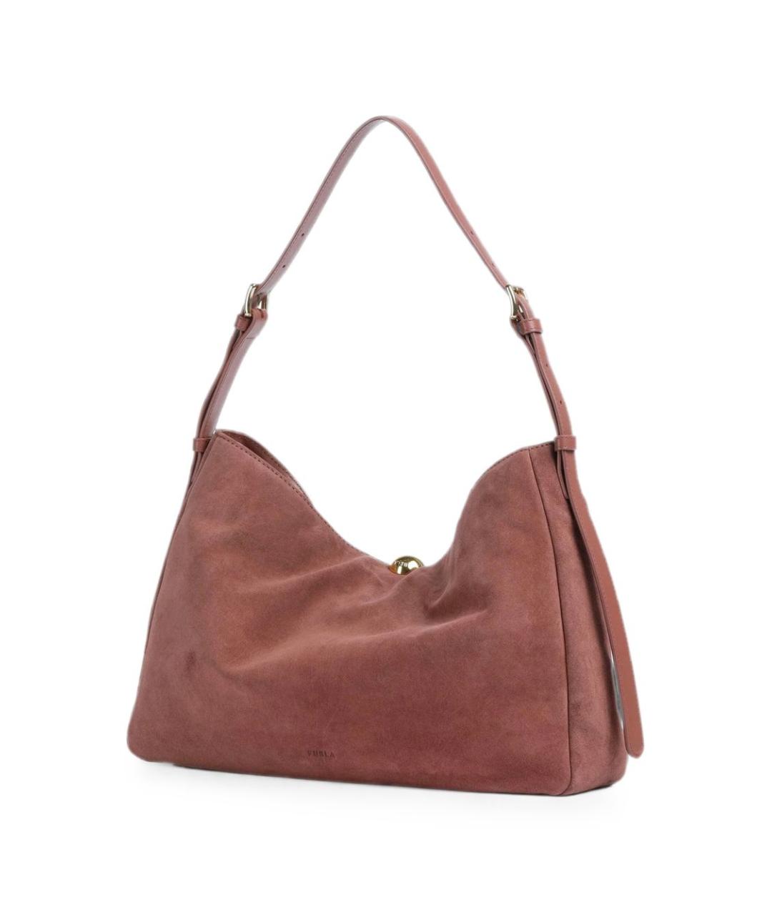 FURLA Бордовая сумка тоут, фото 2
