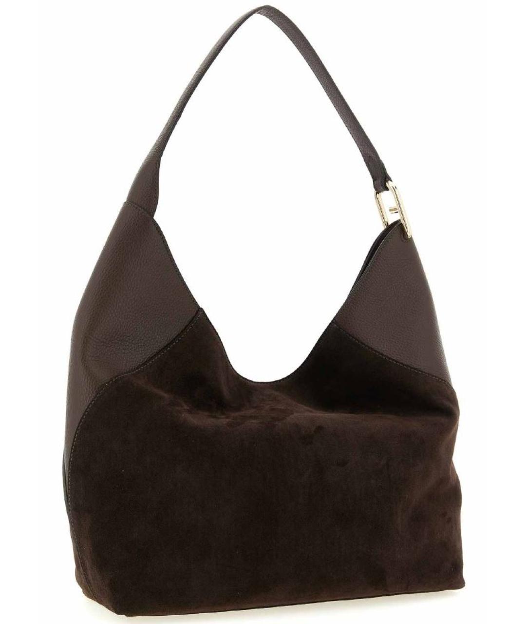 FURLA Коричневая сумка тоут, фото 2