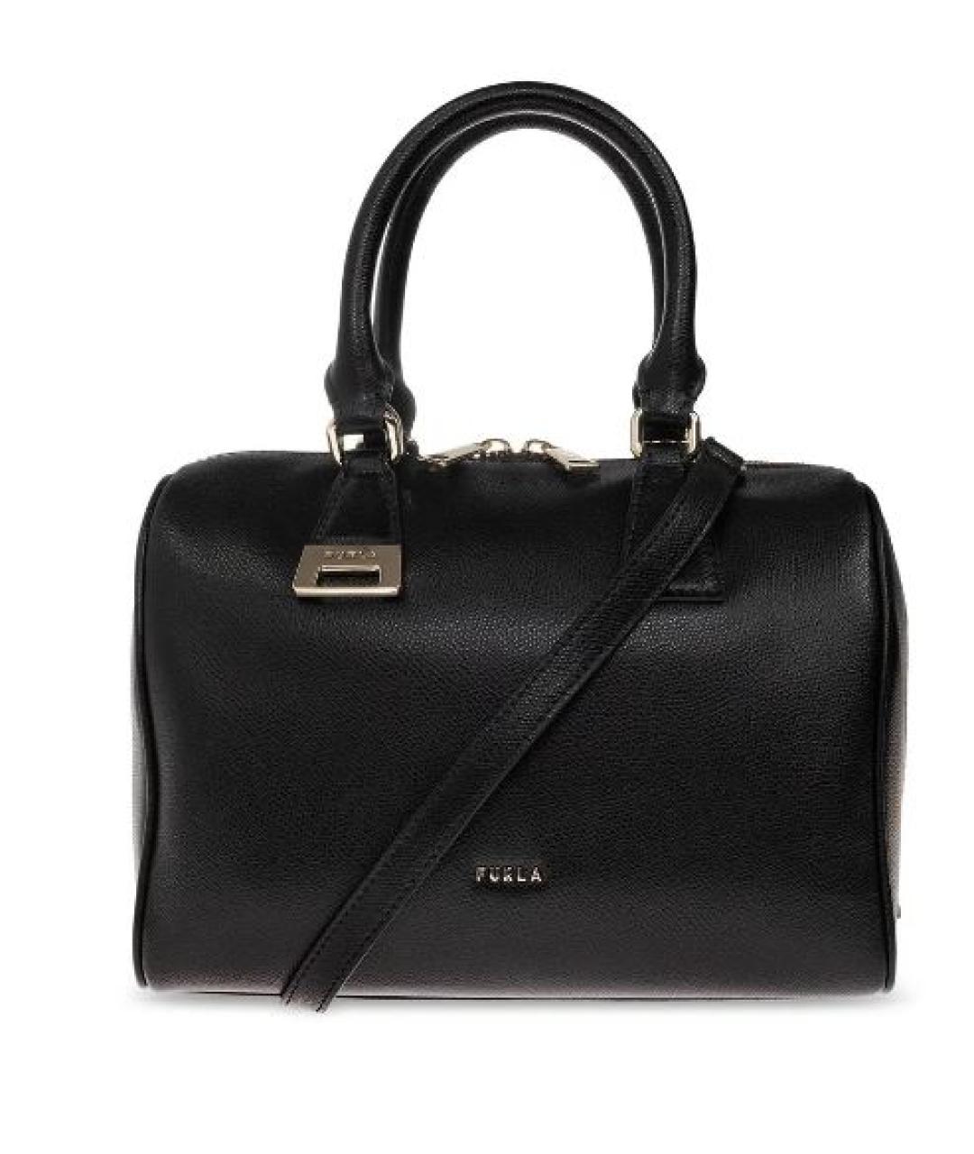 FURLA Черная сумка тоут, фото 1