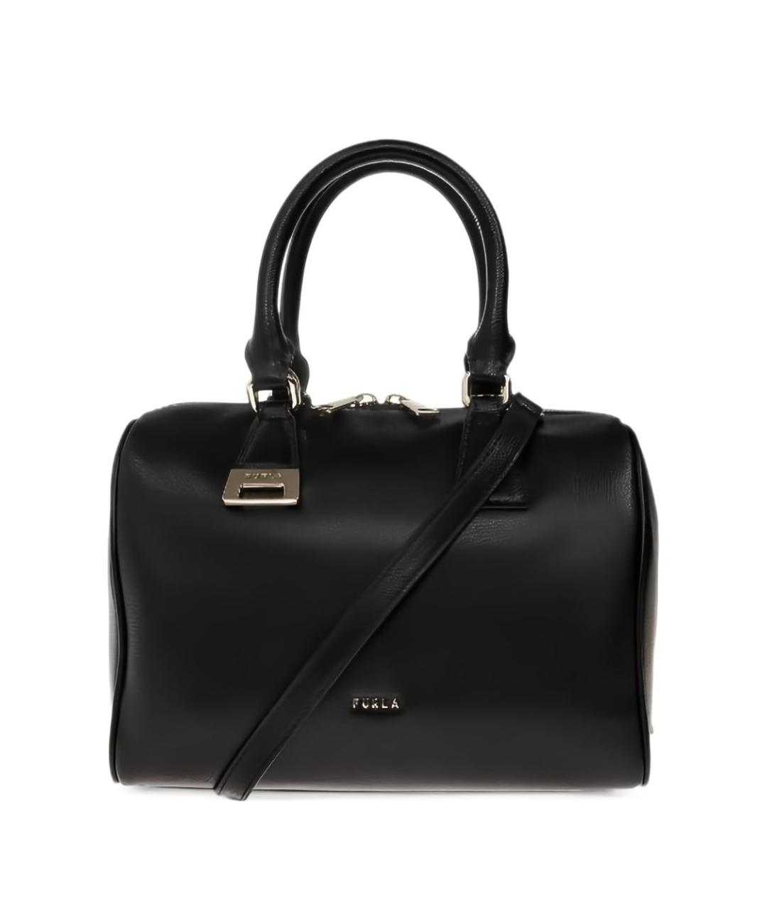 FURLA Черная сумка тоут, фото 4