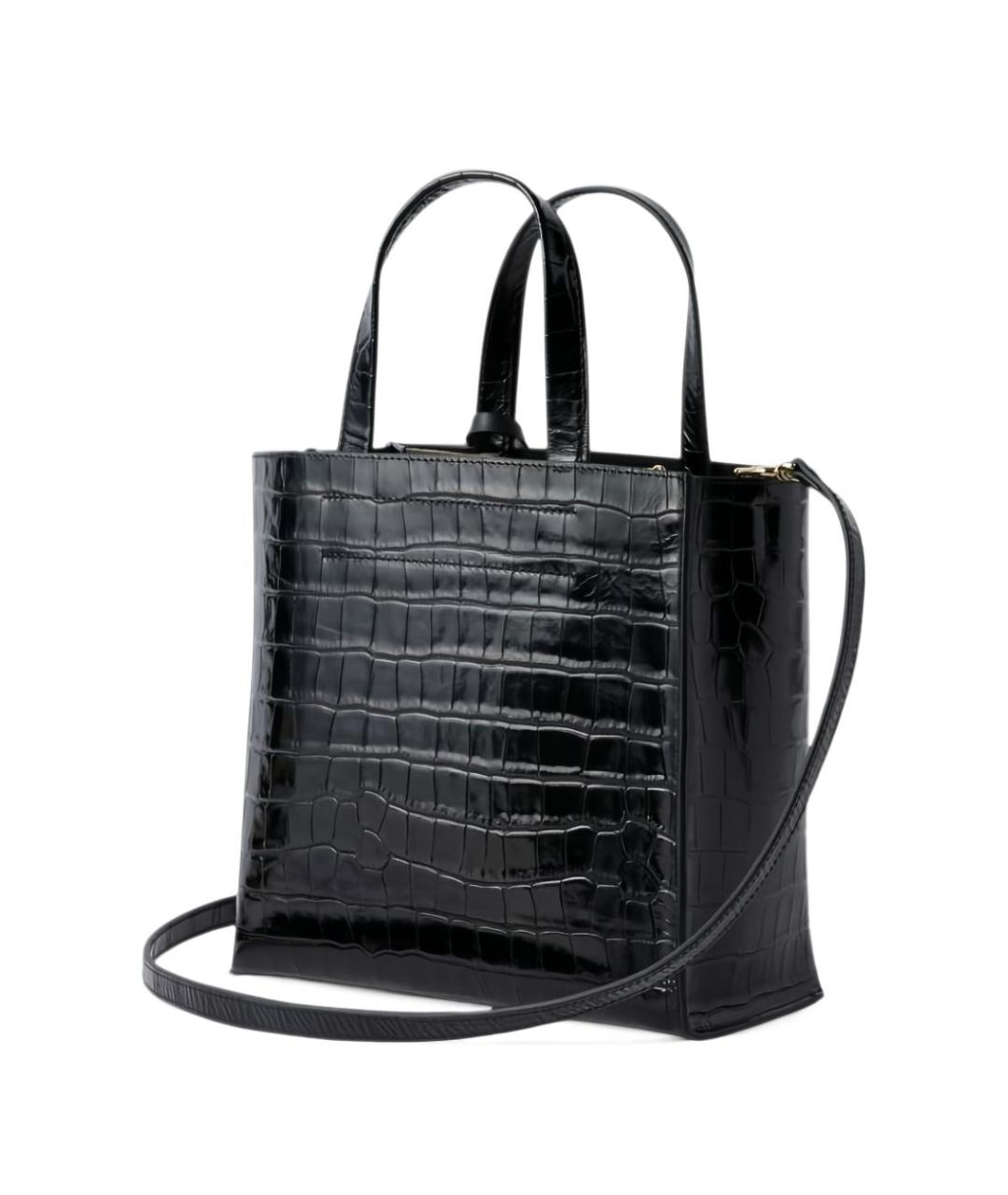 FURLA Черная сумка тоут, фото 4