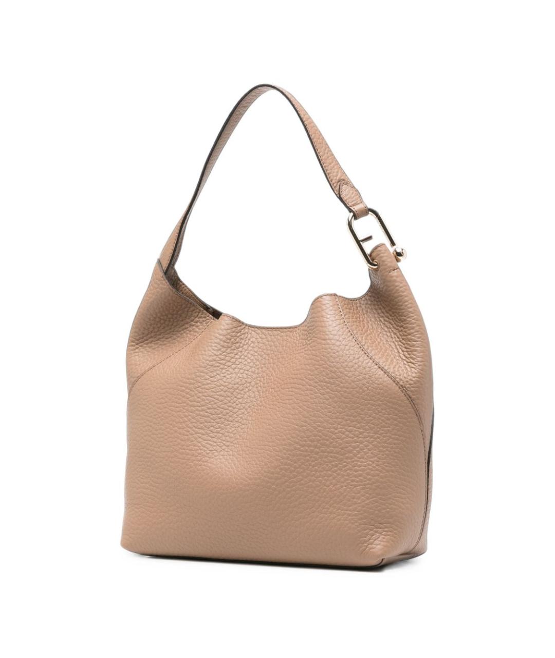 FURLA Бежевая кожаная сумка тоут, фото 5