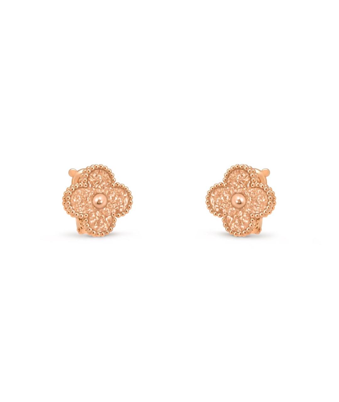 VAN CLEEF & ARPELS Золотые серьги из розового золота, фото 2