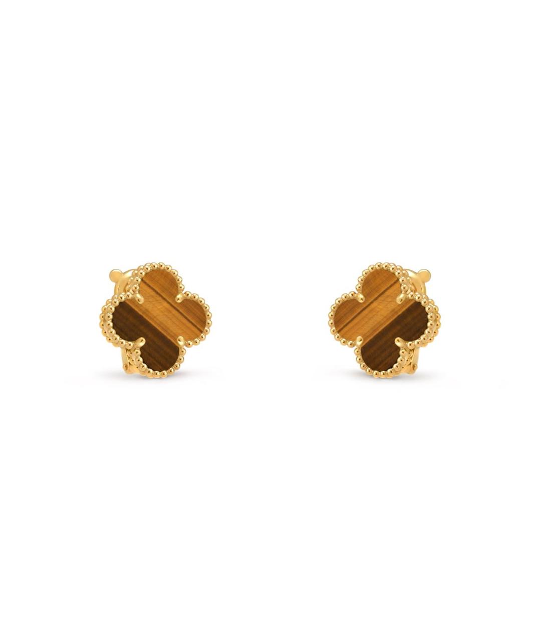 VAN CLEEF & ARPELS Золотые серьги из желтого золота, фото 2