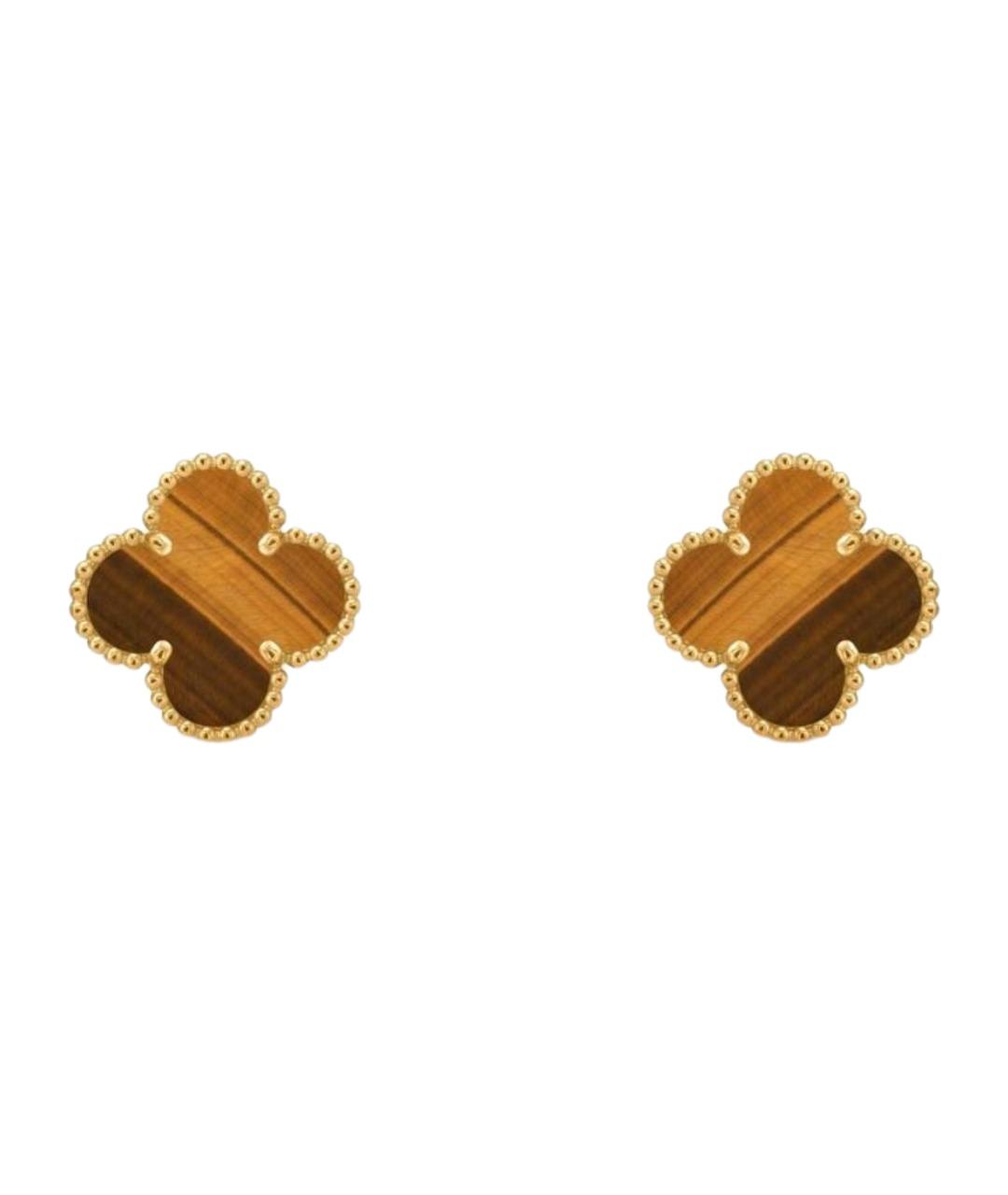 VAN CLEEF & ARPELS Золотые серьги из желтого золота, фото 1