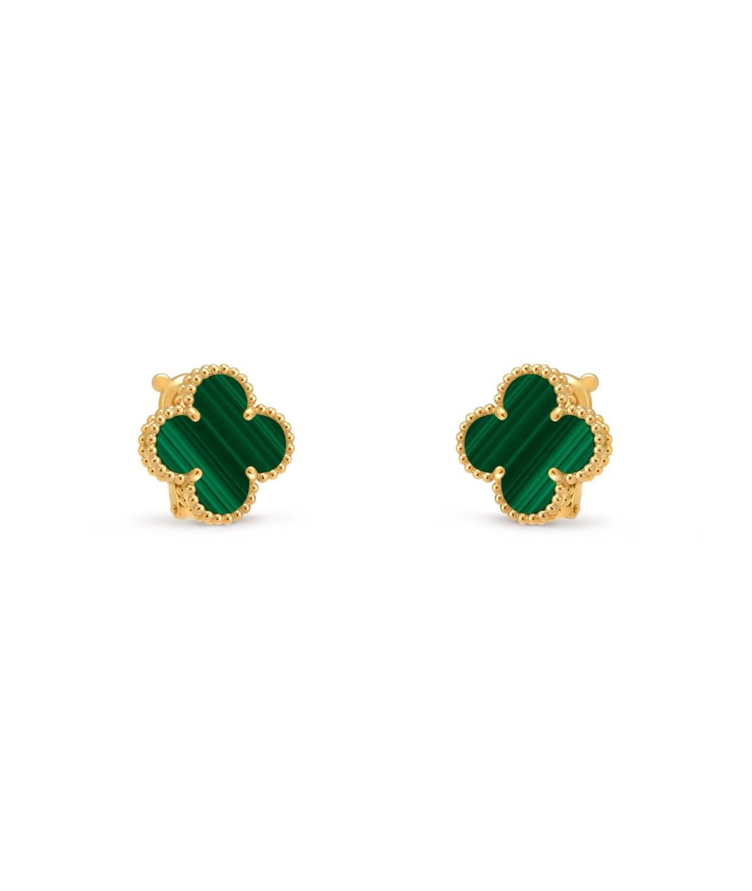 VAN CLEEF & ARPELS Золотые серьги из желтого золота, фото 2