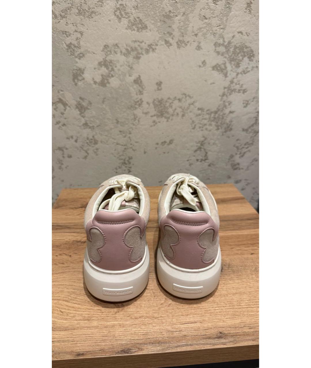 TORY BURCH Белые кеды, фото 4