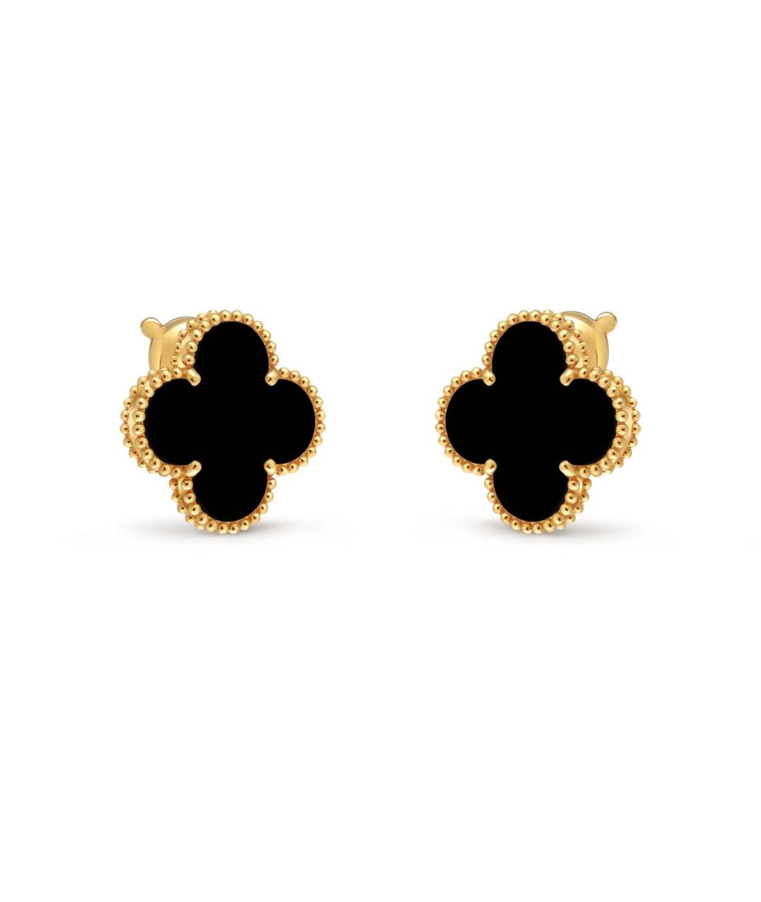 VAN CLEEF & ARPELS Золотые серьги из желтого золота, фото 2