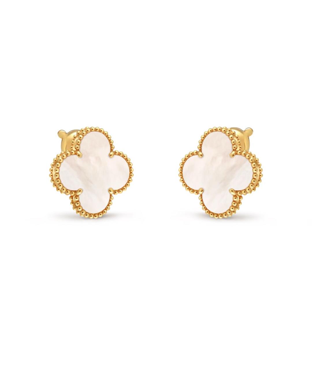 VAN CLEEF & ARPELS Золотые серьги из желтого золота, фото 2