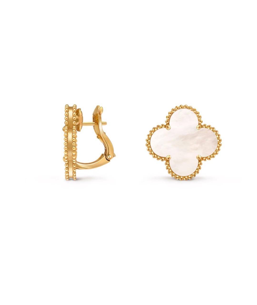 VAN CLEEF & ARPELS Золотые серьги из желтого золота, фото 3