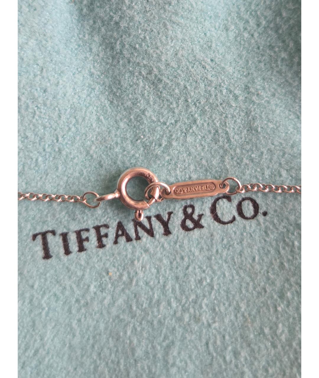 TIFFANY&CO Бирюзовое серебряное колье, фото 5